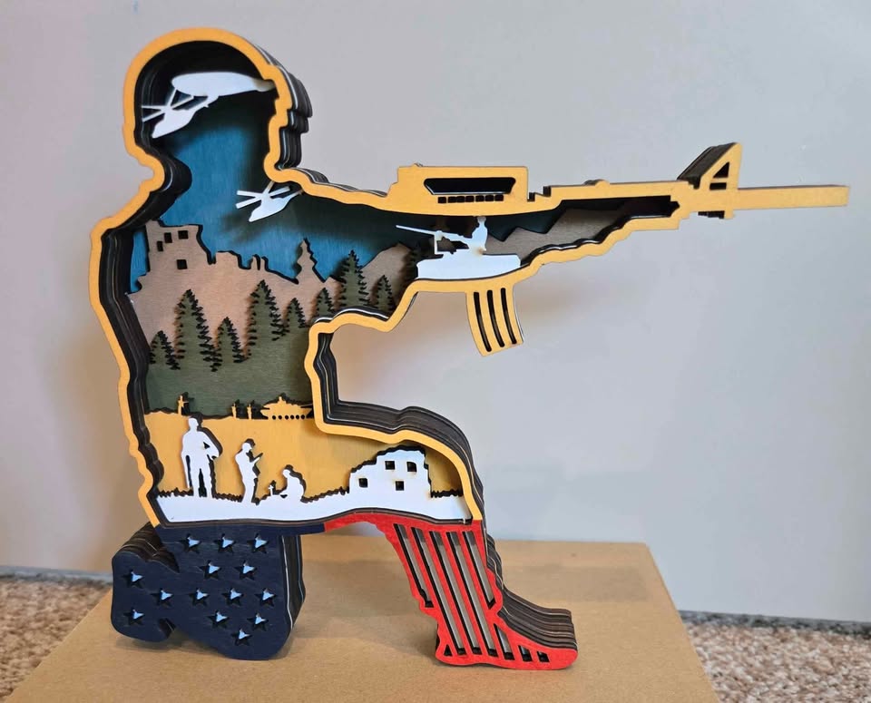 American Soldier Shelf Sitter