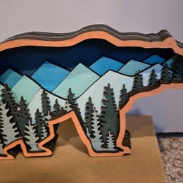 Blue Bear Shelf Sitter