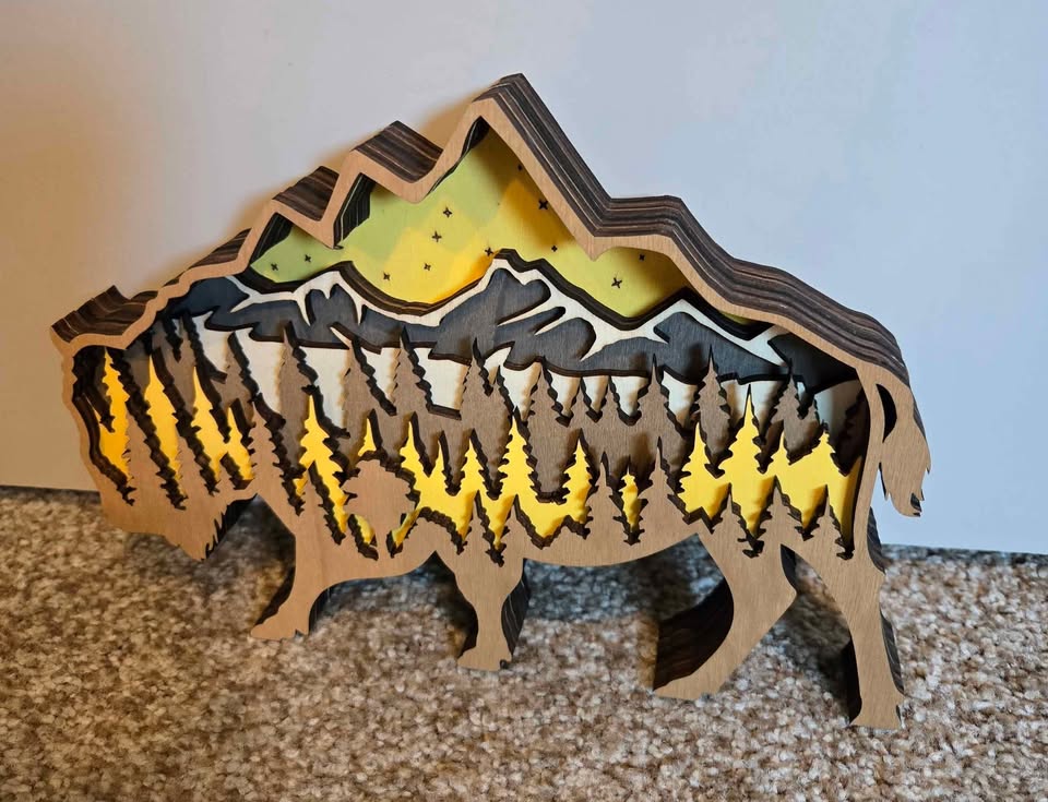 Buffalo Shelf Sitter