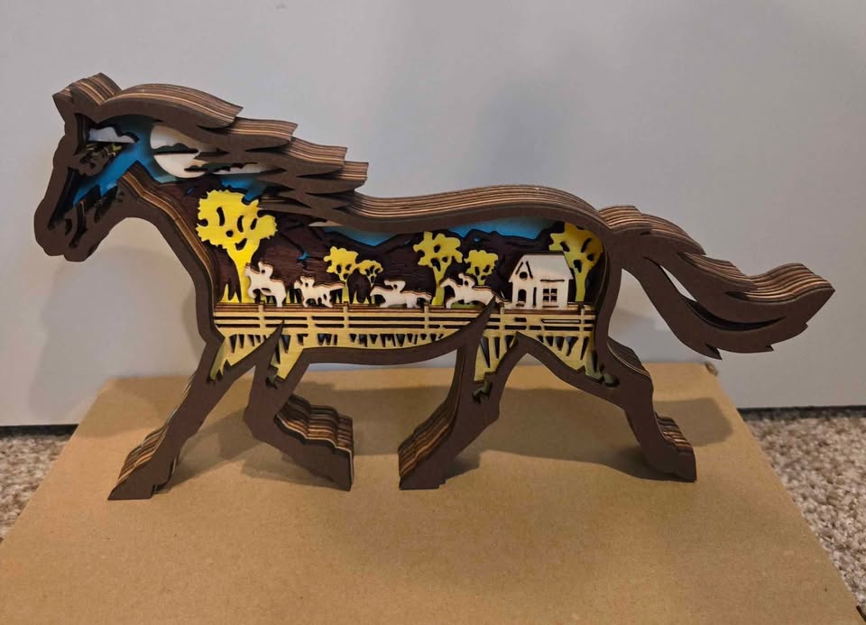 Farm Horse Shelf Sitter