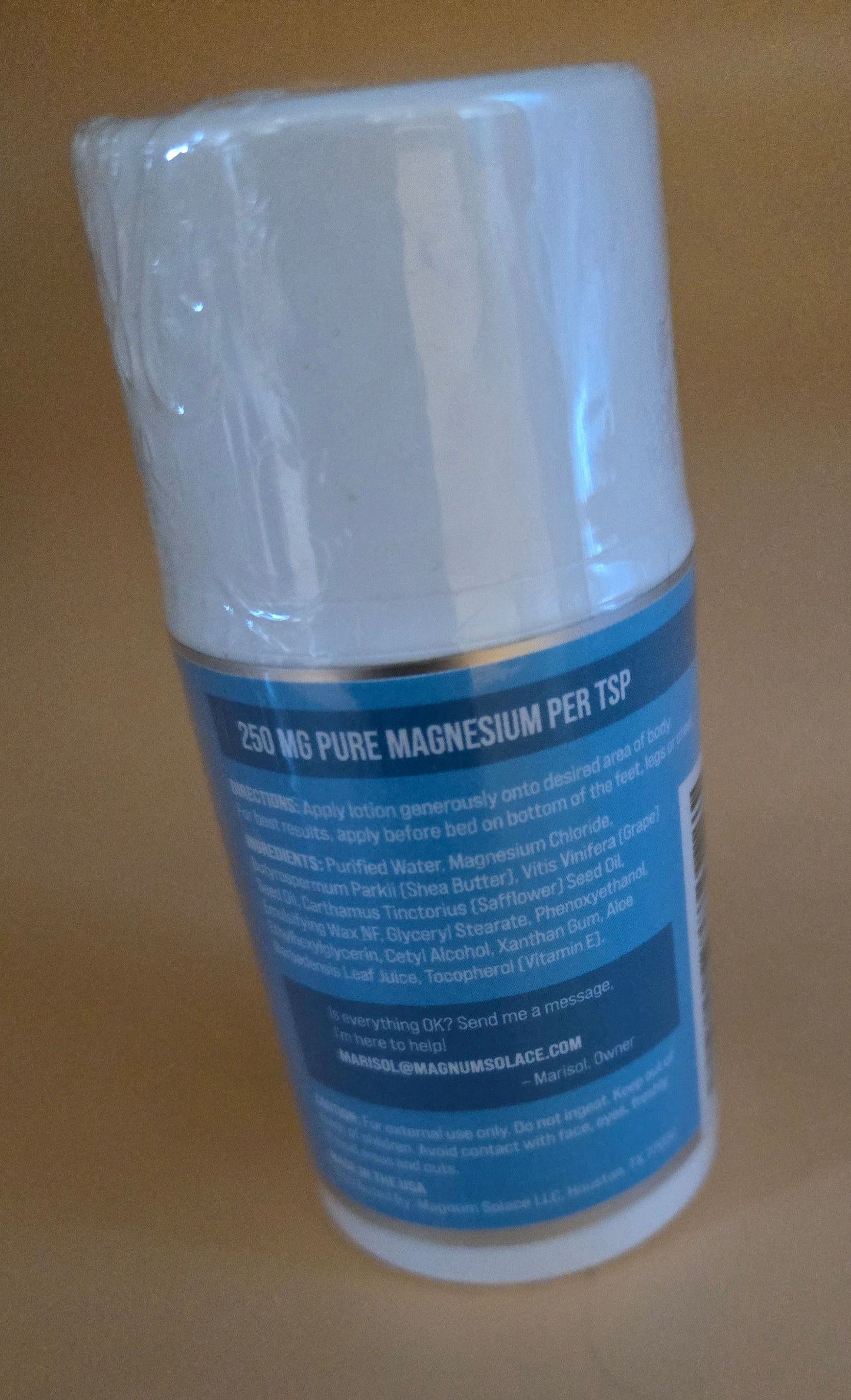 Magnesium Lotion - Restless Legs & Muscle Pain Relief - Unscented