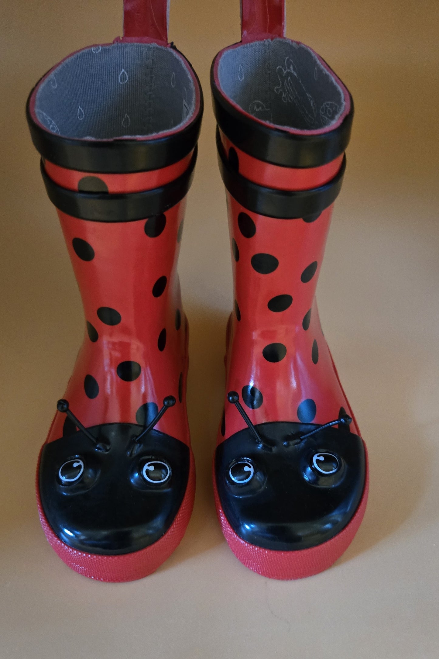 Ladybug Rain Boots