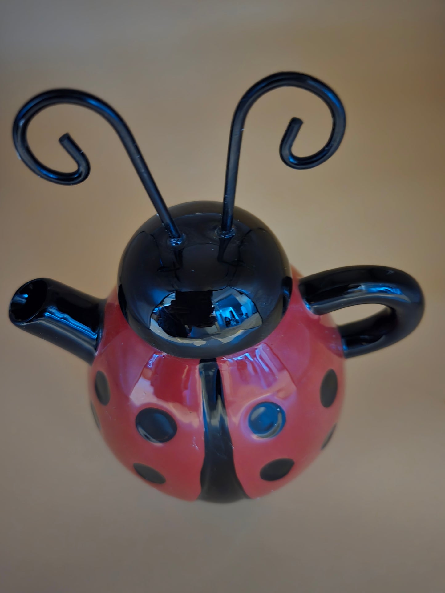 LADYBUG SHAPED TEAPOT