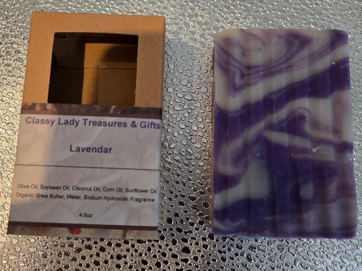 Lavendar Boxed Soap