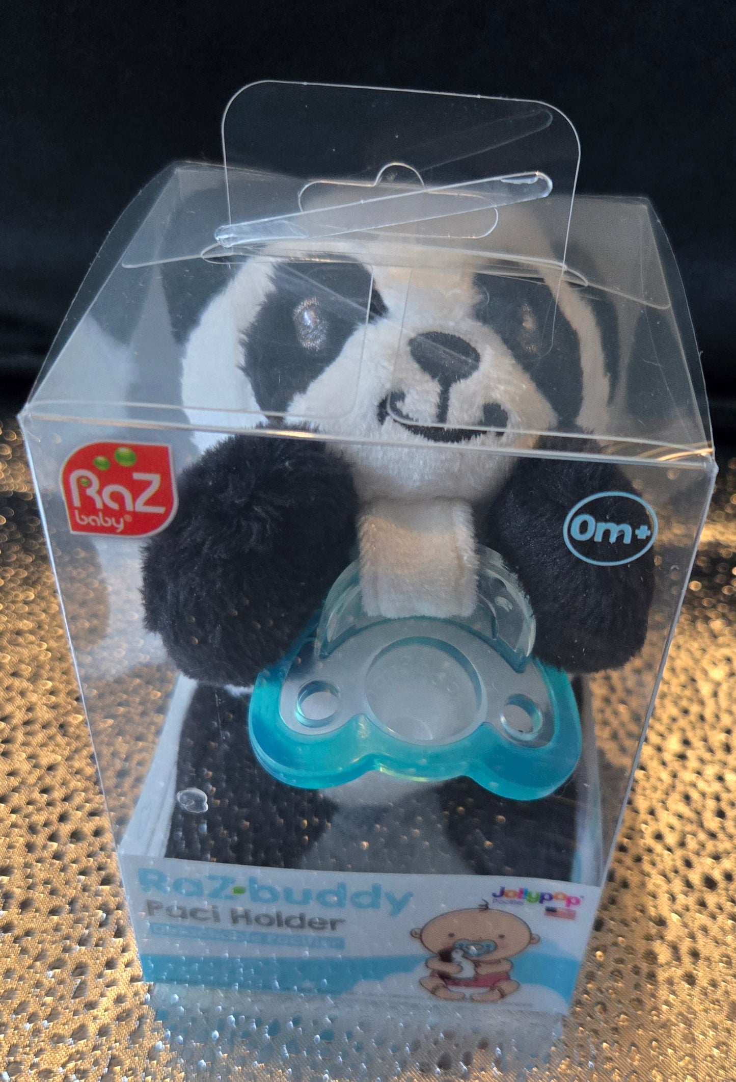 RaZbuddy Panky Panda Pacifier/Teether