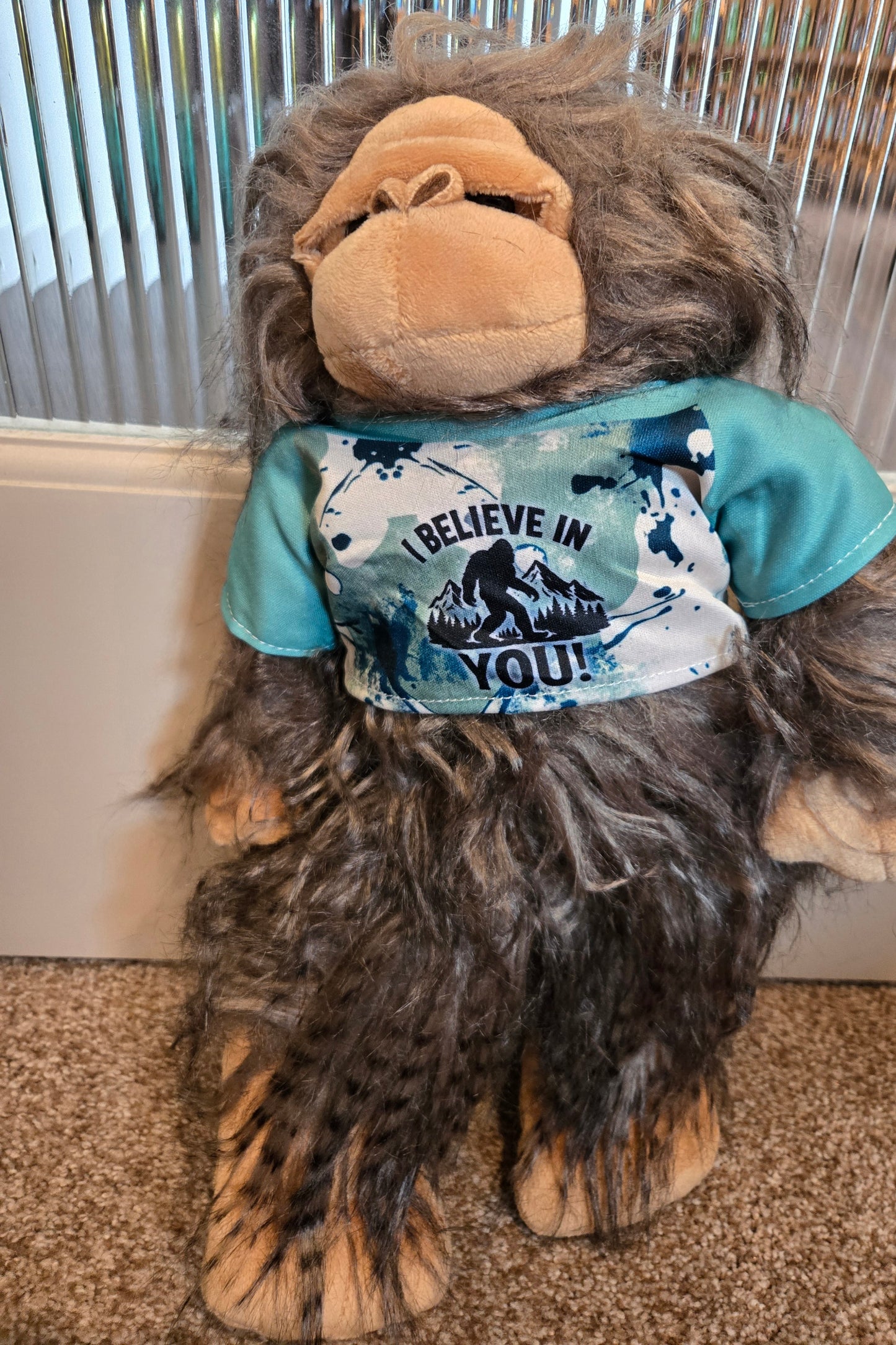 Legend of Bigfoot Plush Stuffed Animal - I believe in you.