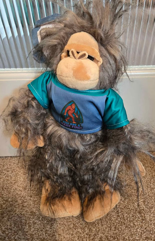 Legend of Bigfoot Plush Stuffed animal - You are a rare find
