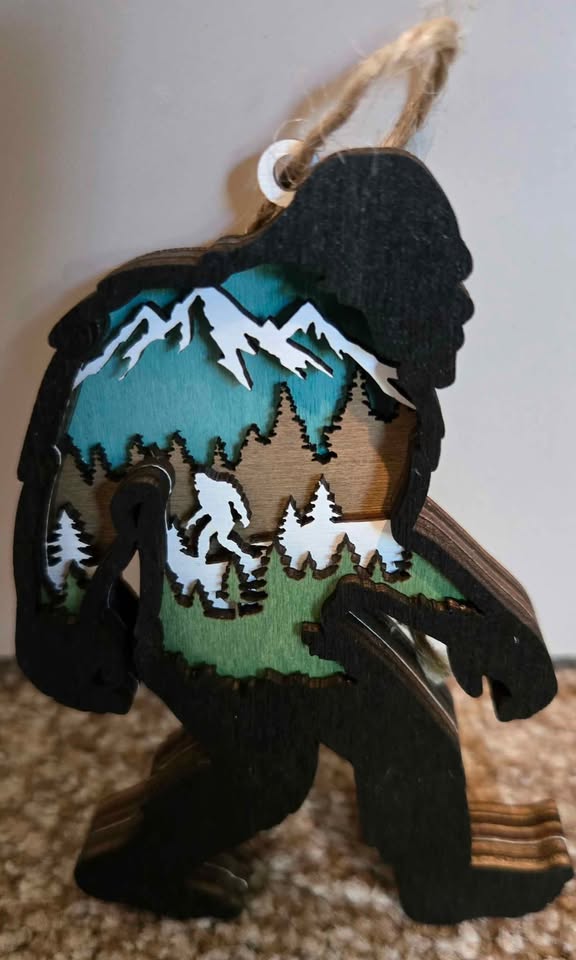 Bigfoot Ornament
