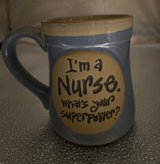 NURSE SUPERPOWER PORCELAIN MUG