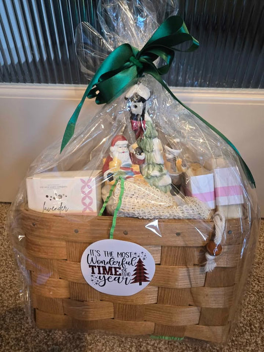 Lavendar Gift Basket