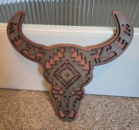 Longhorn Head Wall Hanging