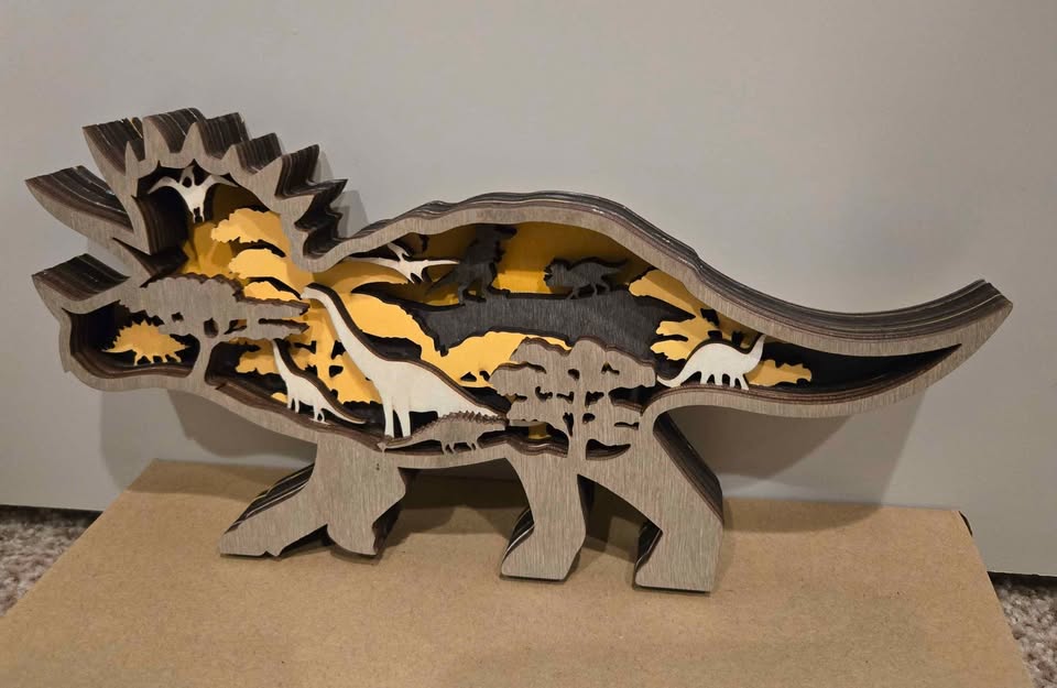 Triceratops Shelf Sitter